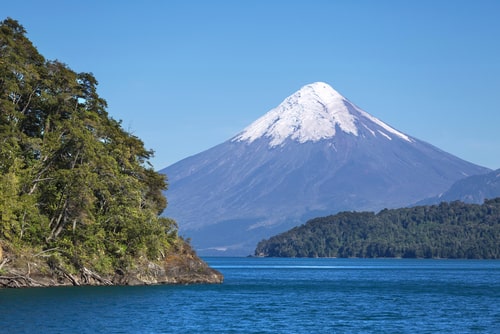 Osorno Volcano, Patagonia, Chile.