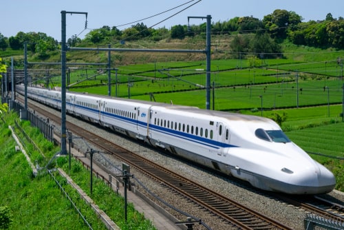 Tokaido Shinkansen series N700.