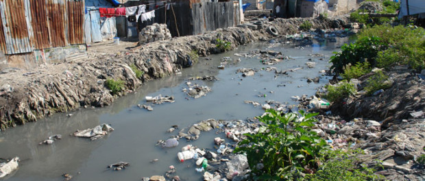 poor sanitation in haiti