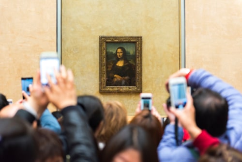 Mona Lisa at the Louvre Museum. Paris, France. Photo: Resul Muslu / Shutterstock.comMona Lisa at the Louvre Museum. Paris, France. 