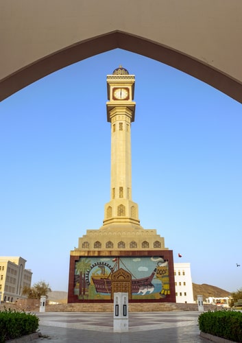 Clock tower, Muscat.