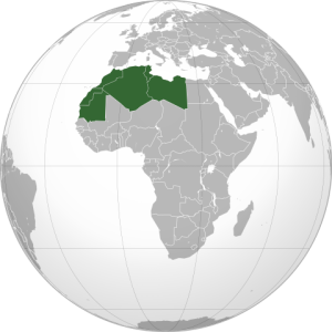The Arab Maghreb Union countries.
