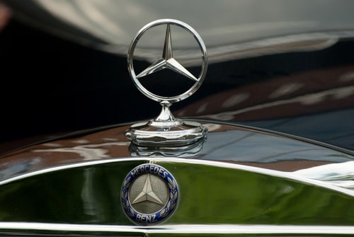 Mercedes-Benz emblem logo.