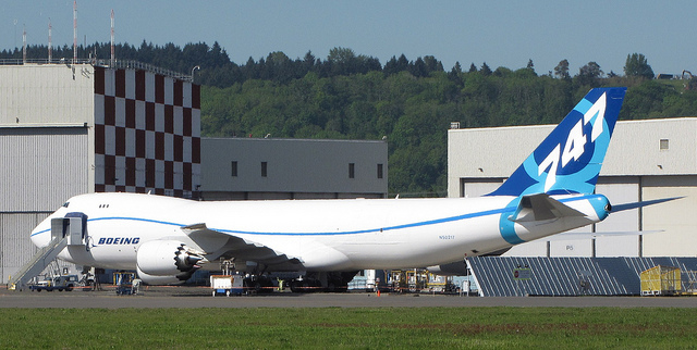 Boeing 747-8, Boeing Field, Seattle, Washington. Illinois fact file