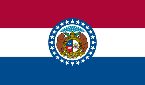 Flag of Missouri. Missouri facts
