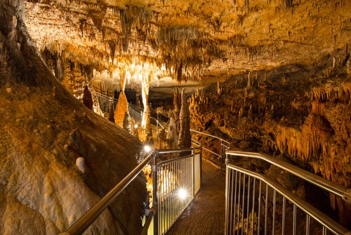 Onondaga Cave in Onondaga Cave State Park in Leasburg, Missouri.