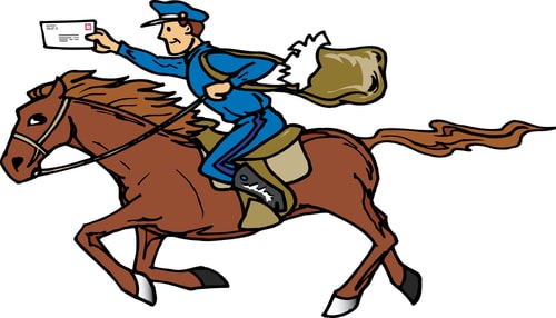 Pony Express (an illustrative image).