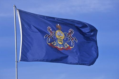 State Flag of Pennsylvania.