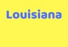 Louisiana fact file