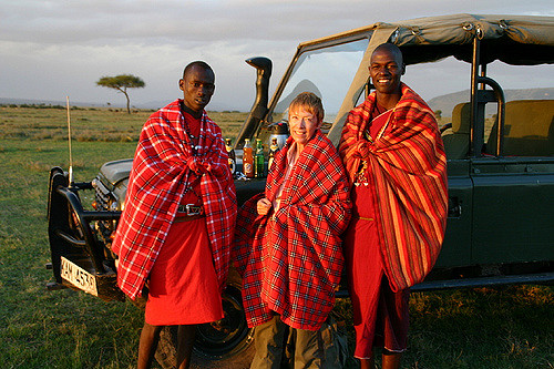 Maasai’s Shuka from Kenya . Kenya fact file