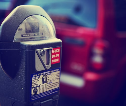 A parking meter. Facts about Oklahoma