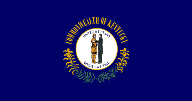 Flag of Kentucky. Kentucky fact file