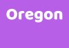 Oregon fact file