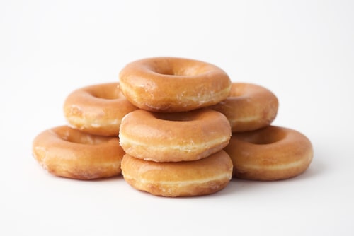 Stack of donuts. facts about North Carolina. 