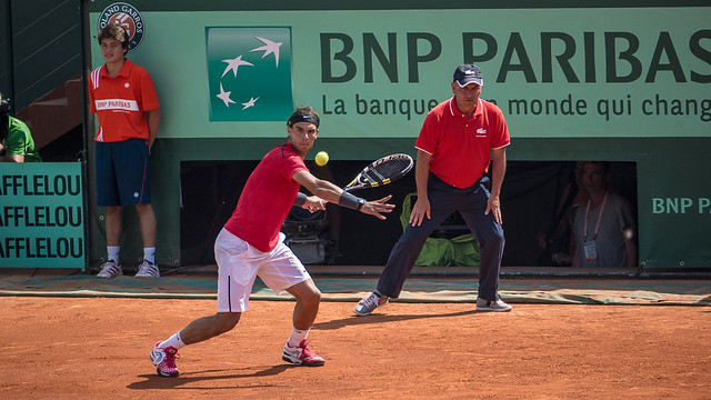 Rafael Nadal in French Open