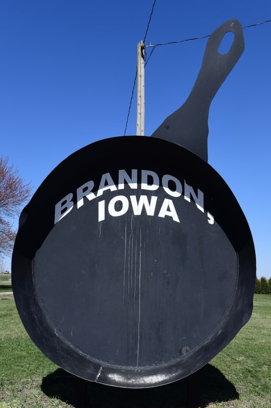 The Biggest Frying Pan in Iowa. 