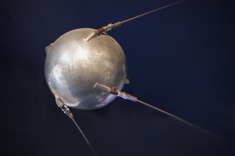 Sputnik satellite close-up