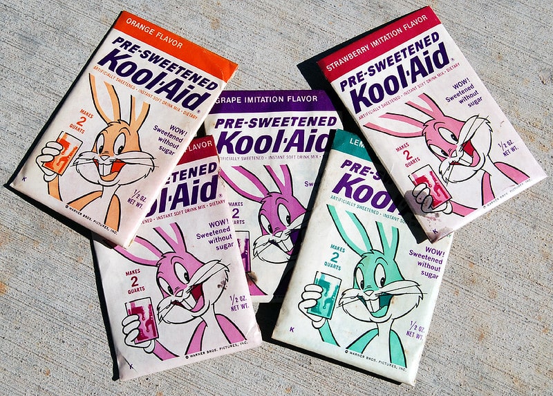 Kool Aid With Bugs Bunny, 1960's. For facts about Nebraska