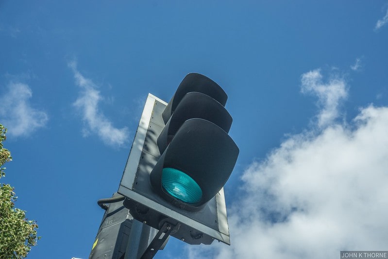 a traffic light