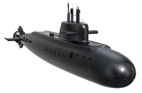 A submarine.