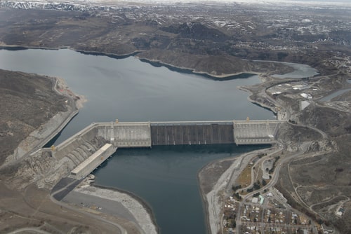 Grand Coulee Dam.