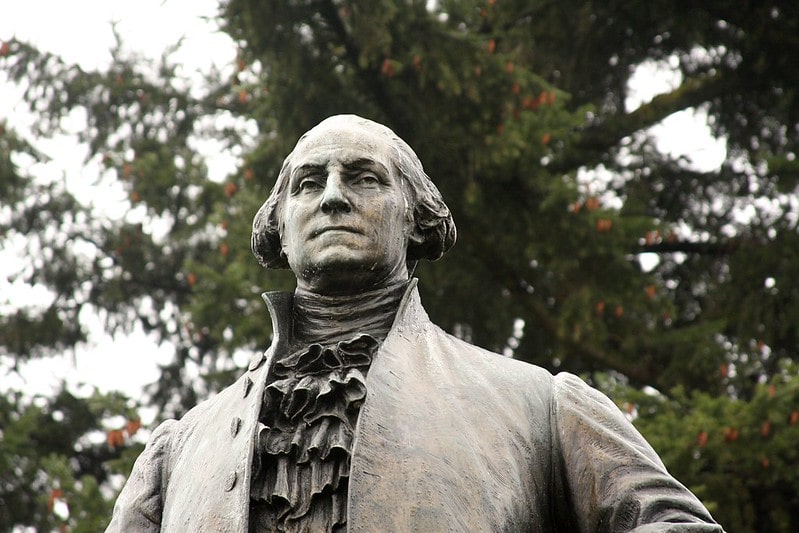 A Statue of George Washington