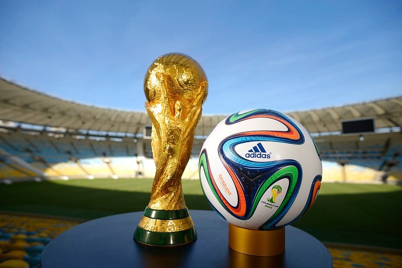 FIFA World Cup and Adidas soccer ball. Soccer facts