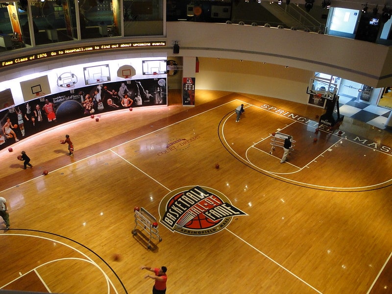 Basketball Hall of Fame. Basketball fact file