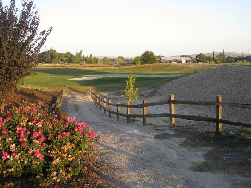 a beautiful golf course. Golf fact file. 