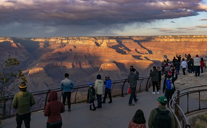 Grand Canyon National Park - Thanksgiving Day Sunset 2020