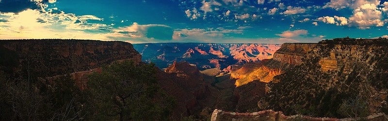 Grand Canyon sunlight