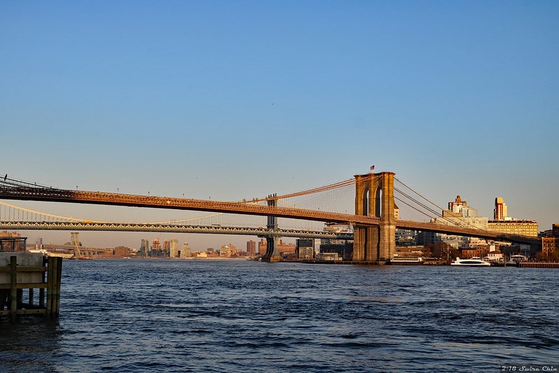 Brooklyn Bridge and Manhattan Bridge fact file 
