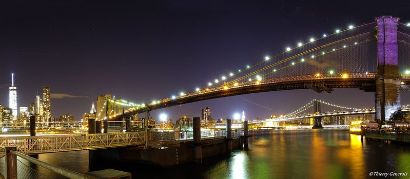 Brooklyn Bridge et Manhattan Bridge