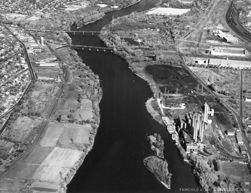 Mississippi River Aerial Photo