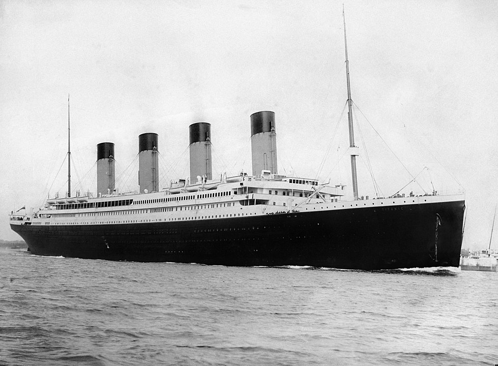 RMS Titanic departing Southampton on April 10, 1912. facts about radio. 