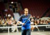 Pete Sampras plays in the 2012 Powershares QQQ Challenge at the United Center on October 17, 2012 in Chicago.