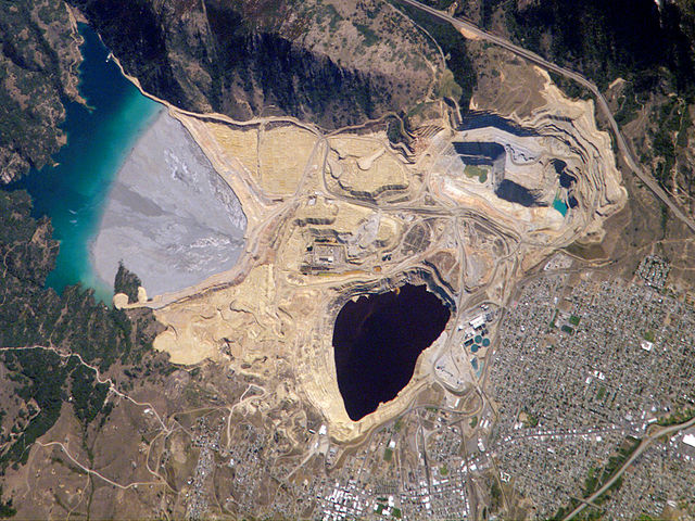 Berkeley Pit and Yankee Doodle tailings pond