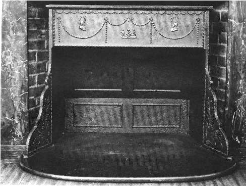A Franklin stove