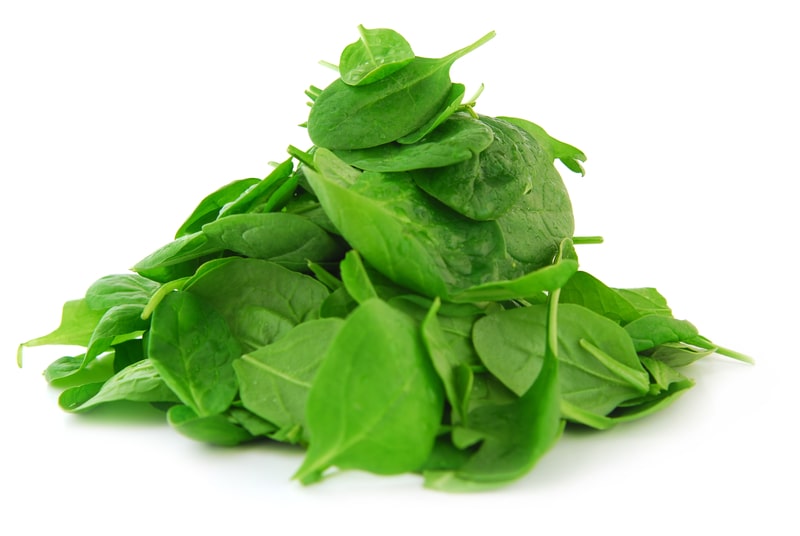 Pile of spinach