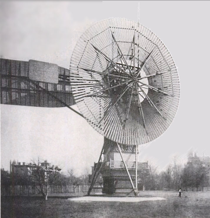 Charles Brush's windmill of 1888