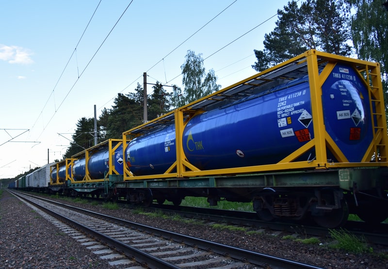 tanker transporting natural gas