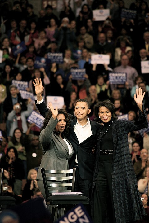 Oprah Winfrey, Barack Obama & Michelle Obama