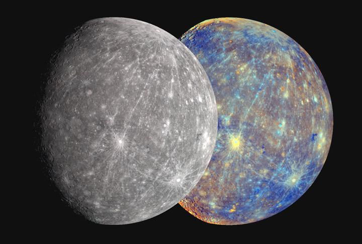 Planet Mercury in Color! facts about Solar system
